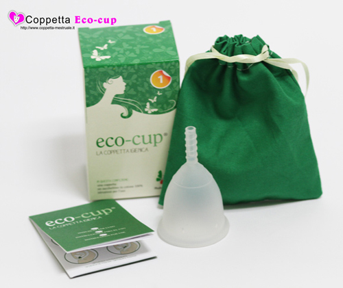 Eco-cup menstrual cup packaging