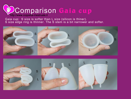 Gaia cup menstrual cups