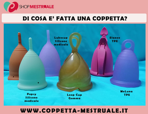 come e fatta una coppetta mestruale 