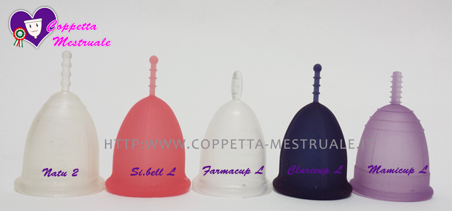 comparativo coppette Farmacup grande