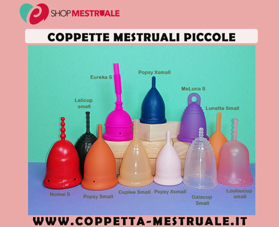 comparativo coppette piccole per giovane