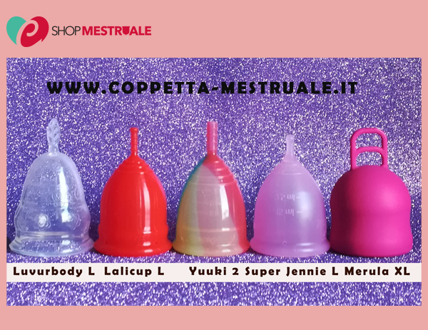 Coppette mestruali taglia L