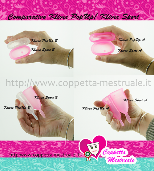 coppetta mestruale Klivee