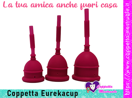 coppetta mestruale Eurekacup di Sensual Intim