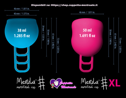 Coppetta merula alternativa femmycycle