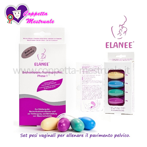 Set pesi vaginali Elanee