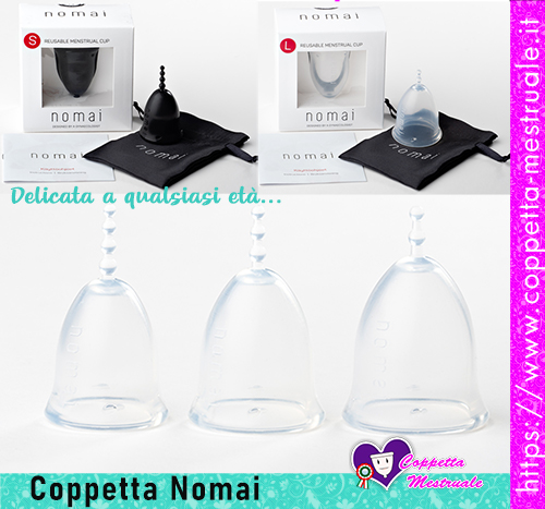 coppetta mestruale Nomai