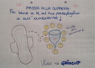 passa alla coppetta mestruale